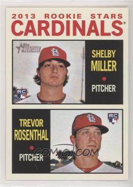 2013 Topps Heritage - [Base] #262 - Rookie Stars - Shelby Miller, Trevor Rosenthal