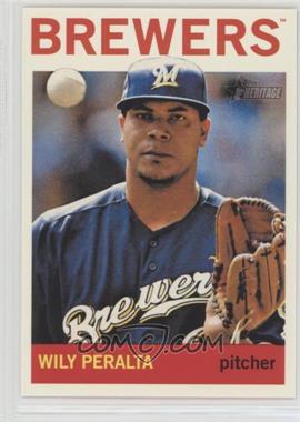 2013 Topps Heritage - [Base] #283 - Wily Peralta