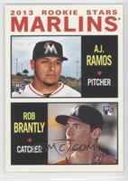 Rookie Stars - A.J. Ramos, Rob Brantly