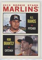 Rookie Stars - A.J. Ramos, Rob Brantly