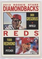 Rookie Stars - Didi Gregorius, Todd Redmond [EX to NM]