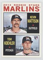 Rookie Stars - Kevin Mattison, Tom Koehler