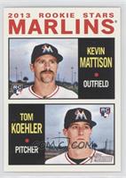 Rookie Stars - Kevin Mattison, Tom Koehler
