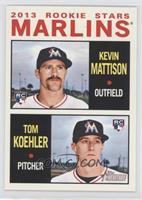 Rookie Stars - Kevin Mattison, Tom Koehler