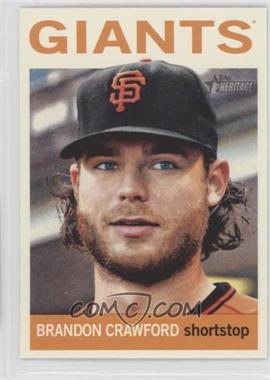 2013 Topps Heritage - [Base] #37 - Brandon Crawford