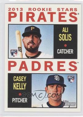 2013 Topps Heritage - [Base] #388 - Rookie Stars - Ali Solis, Casey Kelly