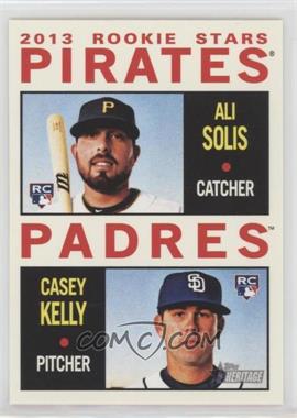 2013 Topps Heritage - [Base] #388 - Rookie Stars - Ali Solis, Casey Kelly