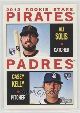 2013 Topps Heritage - [Base] #388 - Rookie Stars - Ali Solis, Casey Kelly