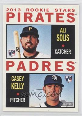 2013 Topps Heritage - [Base] #388 - Rookie Stars - Ali Solis, Casey Kelly