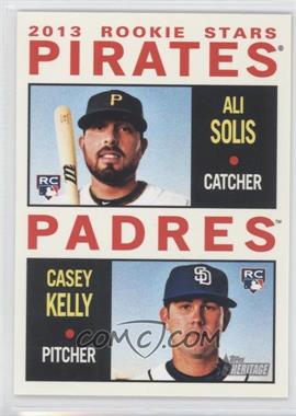 2013 Topps Heritage - [Base] #388 - Rookie Stars - Ali Solis, Casey Kelly