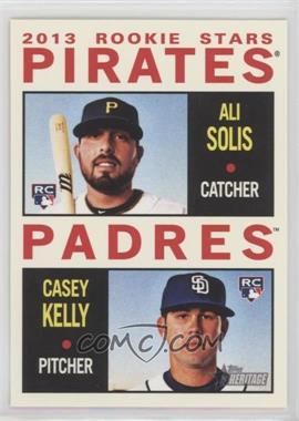 2013 Topps Heritage - [Base] #388 - Rookie Stars - Ali Solis, Casey Kelly