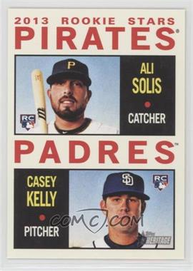 2013 Topps Heritage - [Base] #388 - Rookie Stars - Ali Solis, Casey Kelly