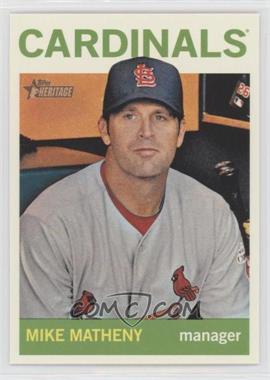 2013 Topps Heritage - [Base] #413 - Michael Matheny