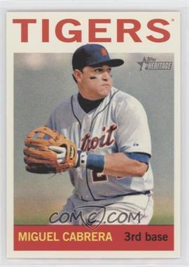 2013 Topps Heritage - [Base] #426.2 - Action Variation - Miguel Cabrera