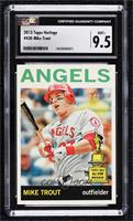 Action Variation - Mike Trout [CGC 9.5 Mint+]