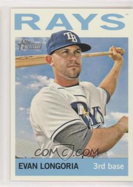 2013 Topps Heritage - [Base] #439 - High Number SP - Evan Longoria