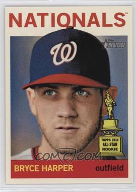 2013 Topps Heritage - [Base] #440.1 - High Number SP - Bryce Harper