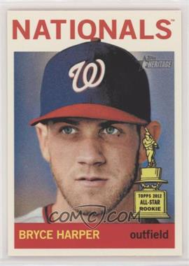 2013 Topps Heritage - [Base] #440.1 - High Number SP - Bryce Harper