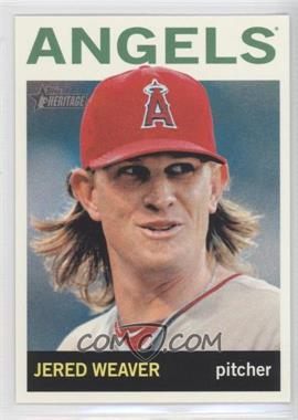 2013 Topps Heritage - [Base] #449 - High Number SP - Jered Weaver