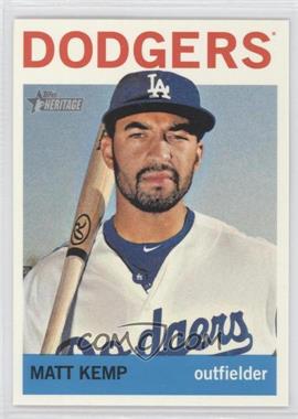 2013 Topps Heritage - [Base] #450.1 - High Number SP - Matt Kemp