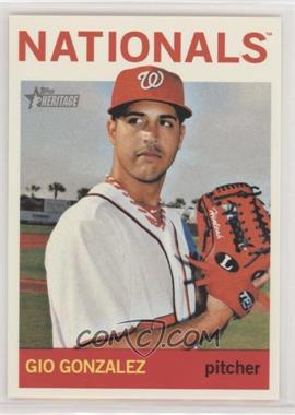 2013 Topps Heritage - [Base] #454 - High Number SP - Gio Gonzalez