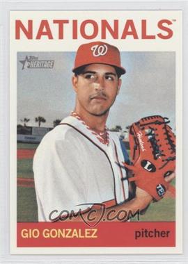 2013 Topps Heritage - [Base] #454 - High Number SP - Gio Gonzalez
