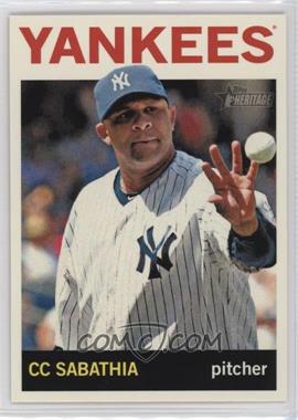 2013 Topps Heritage - [Base] #456.2 - Action Variation - C.C. Sabathia [EX to NM]