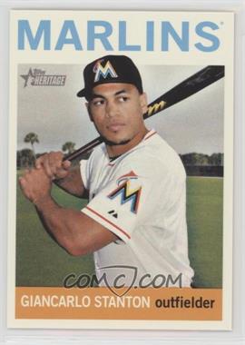 2013 Topps Heritage - [Base] #463.1 - High Number SP - Giancarlo Stanton
