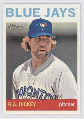 2013 Topps Heritage - [Base] #464.1 - High Number SP - R.A. Dickey