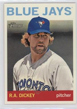 2013 Topps Heritage - [Base] #464.1 - High Number SP - R.A. Dickey