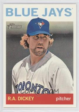 2013 Topps Heritage - [Base] #464.1 - High Number SP - R.A. Dickey