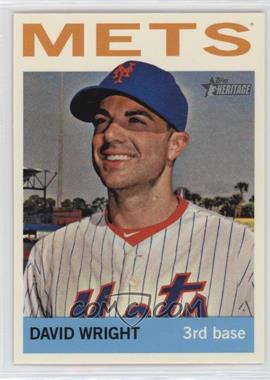 2013 Topps Heritage - [Base] #465.1 - High Number SP - David Wright