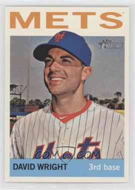 2013 Topps Heritage - [Base] #465.1 - High Number SP - David Wright