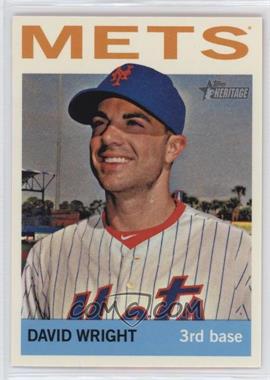 2013 Topps Heritage - [Base] #465.1 - High Number SP - David Wright