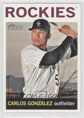 2013 Topps Heritage - [Base] #466 - High Number SP - Carlos Gonzalez