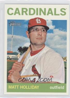 2013 Topps Heritage - [Base] #471 - High Number SP - Matt Holliday