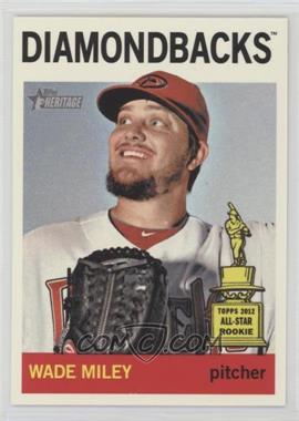 2013 Topps Heritage - [Base] #474.1 - High Number SP - Wade Miley