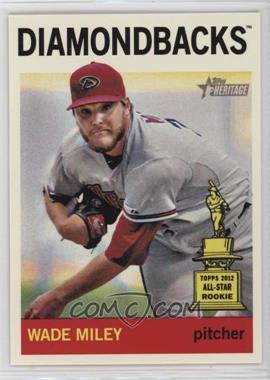 2013 Topps Heritage - [Base] #474.1 - High Number SP - Wade Miley