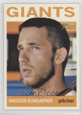 2013 Topps Heritage - [Base] #478 - High Number SP - Madison Bumgarner