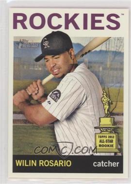 2013 Topps Heritage - [Base] #488 - High Number SP - Wilin Rosario