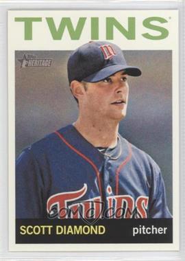 2013 Topps Heritage - [Base] #495 - High Number SP - Scott Diamond