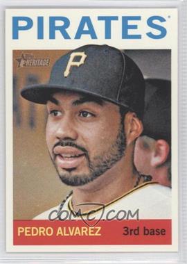 2013 Topps Heritage - [Base] #498 - High Number SP - Pedro Alvarez