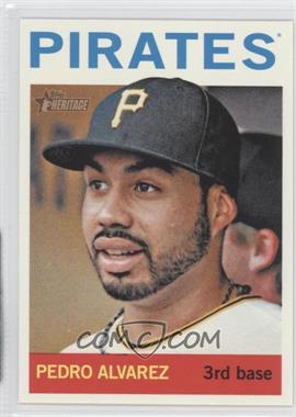 2013 Topps Heritage - [Base] #498 - High Number SP - Pedro Alvarez