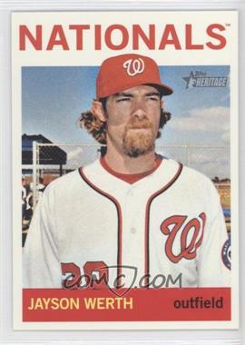 2013 Topps Heritage - [Base] #52 - Jayson Werth