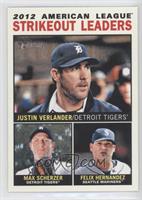 League Leaders - Justin Verlander, Max Scherzer, Felix Hernandez