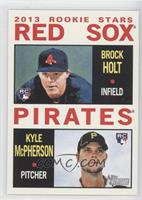 Rookie Stars - Brock Holt, Kyle McPherson