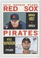 Rookie Stars - Brock Holt, Kyle McPherson