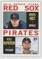 Rookie Stars - Brock Holt, Kyle McPherson