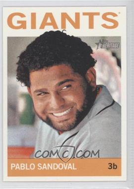 2013 Topps Heritage - [Base] #82 - Pablo Sandoval