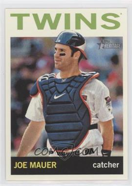 2013 Topps Heritage - [Base] #90.2 - Action Variation - Joe Mauer